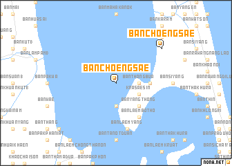 map of Ban Choeng Sae