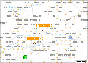 map of Ban Choho