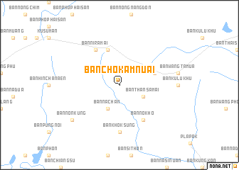 map of Ban Chok Amnuai