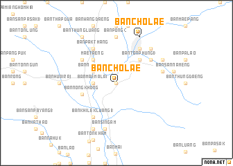 map of Ban Cho Lae