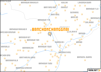 map of Ban Chomchang-Gnai