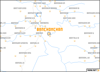 map of Ban Chom Chan