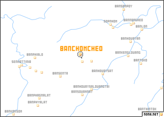 map of Ban Chomchèo