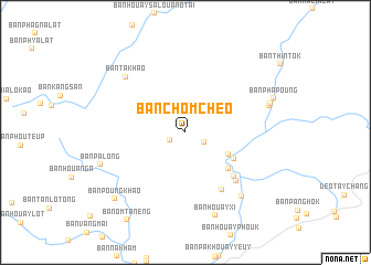 map of Ban Chomchèo