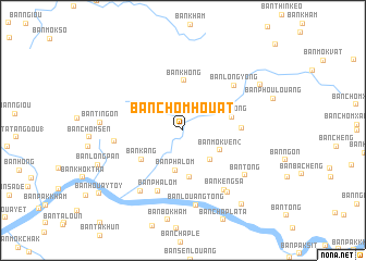 map of Ban Chomhouat