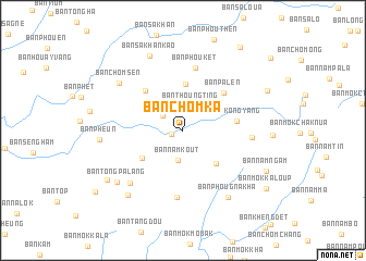 map of Ban Chomka