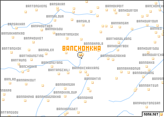 map of Ban Chomkha