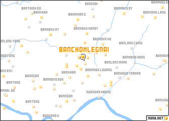 map of Ban Chomlè-Gnai