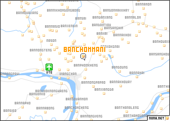 map of Ban Chommani