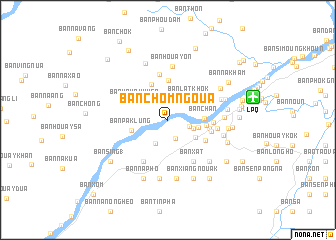 map of Ban Chomngoua