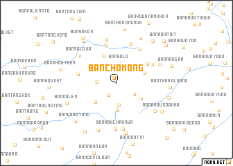 map of Ban Chom-Ông