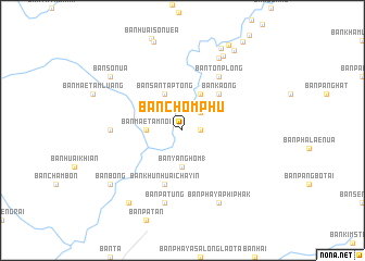 map of Ban Chom Phu