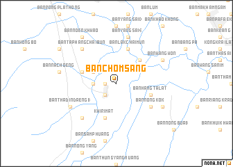 map of Ban Chom Sang