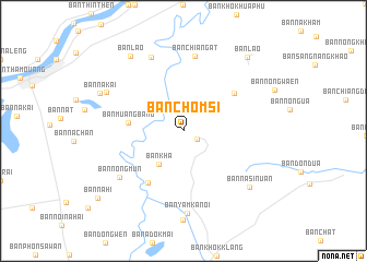 map of Ban Chom Si