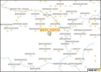 map of Ban Chomsi