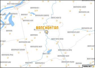 map of Ban Chom Tan