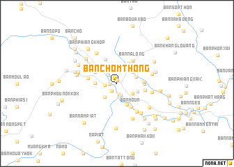 map of Ban Chomthong