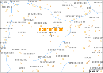 map of Ban Chomvan