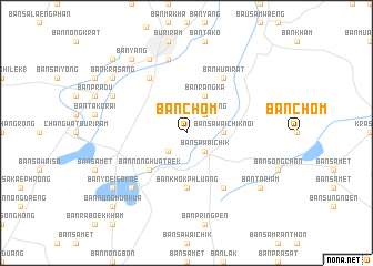 map of Ban Chom