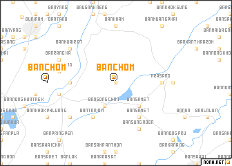 map of Ban Chom