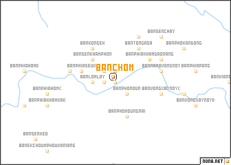 map of Ban Chom