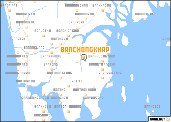 map of Ban Chong Khap