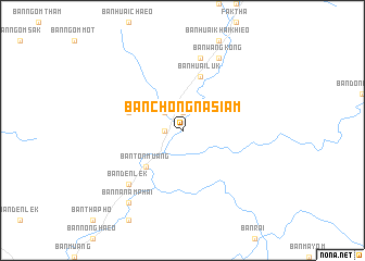 map of Ban Chong Na Siam