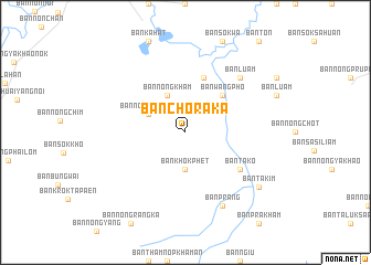 map of Ban Cho Raka