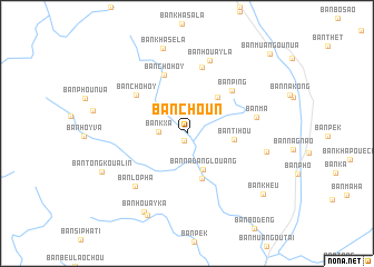 map of Ban Choun