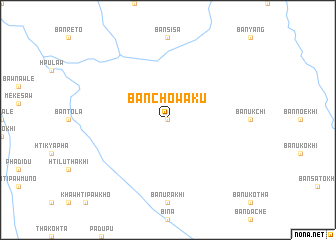map of Ban Cho Wa Ku