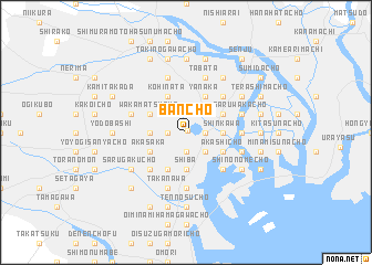 map of Banchō