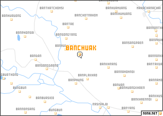 map of Ban Chuak