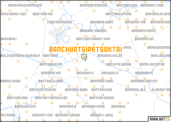 map of Ban Chuat Sip Et Sok Tai