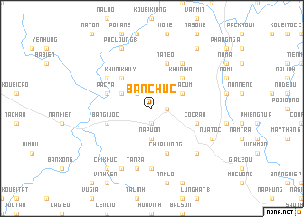 map of Bản Chuc