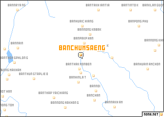 map of Ban Chum Saeng