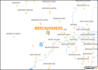 map of Ban Chumsaeng