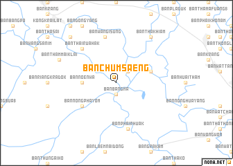 map of Ban Chum Saeng