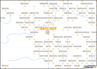 map of Bản Chum