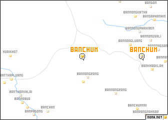 map of Ban Chum