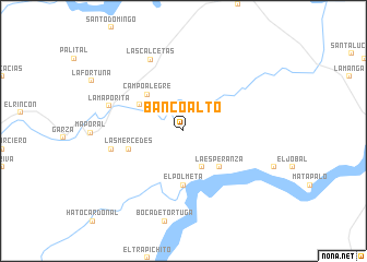 map of Banco Alto