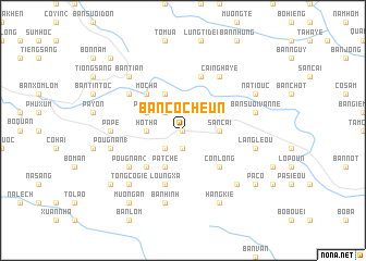 map of Bản Coc Heun