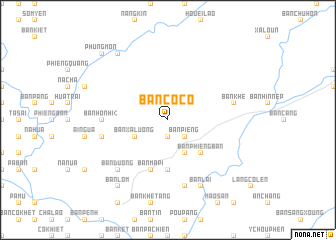 map of Bản Cô Co