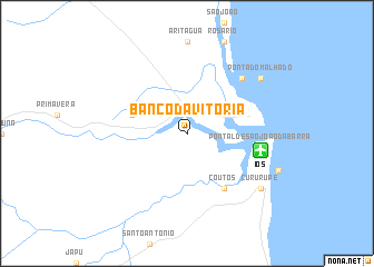 map of Banco da Vitória