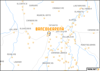 map of Banco de Arena