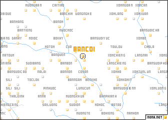 map of Bản Coi