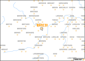 map of Bản Coi