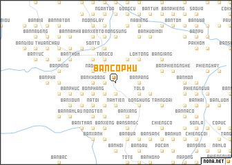 map of Bản Co Phu