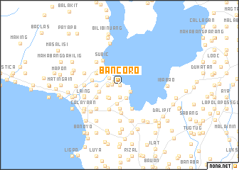 map of Bancoro