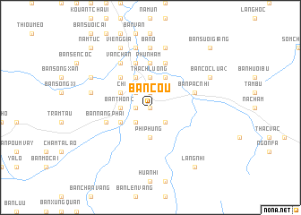 map of Bản Cou