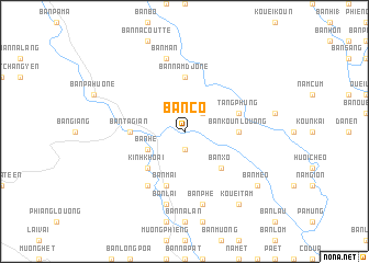 map of Bản Co